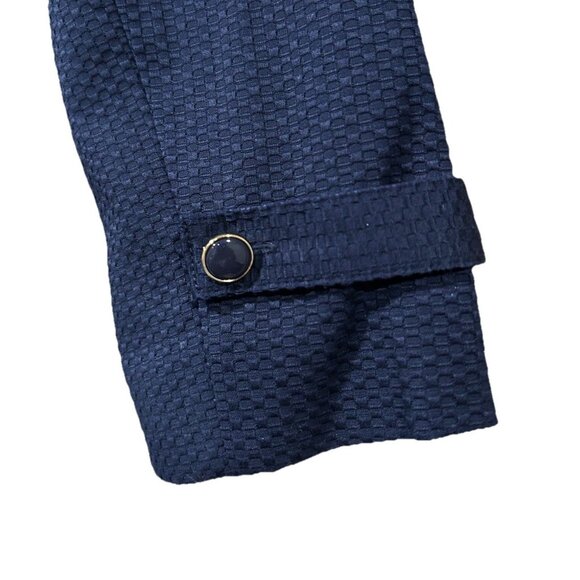 NEW Laundry by Shelli Segal Blazer Jacket Women's Size 10 Navy Professional Work - Picture 8 of 11